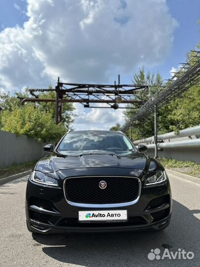 Jaguar F-Pace 2.0 AT, 2016, 106 000 км