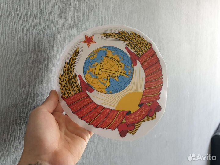 Наклейки Гербы (любая страна) на автомобиль