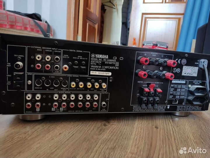 Ресивер усилитель: Yamaha RX-v496RDS