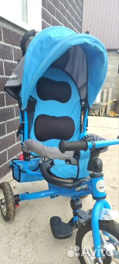 Велосипед с родительской ручкой