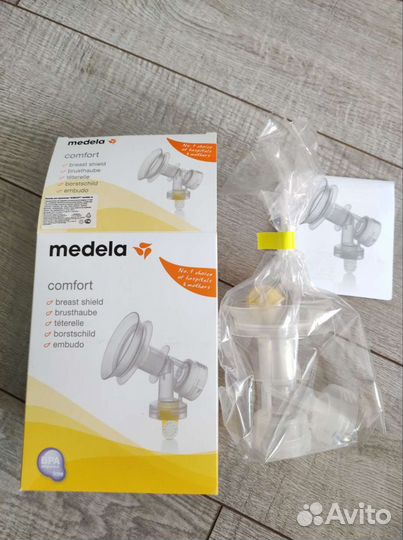 Воронка для молокоотсоса medela Comfort