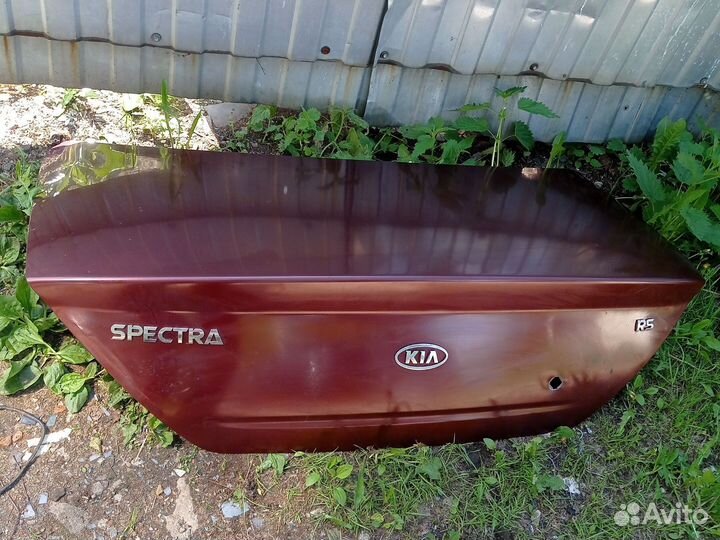 Крышка багажника на kia spectra 1.6 s6d