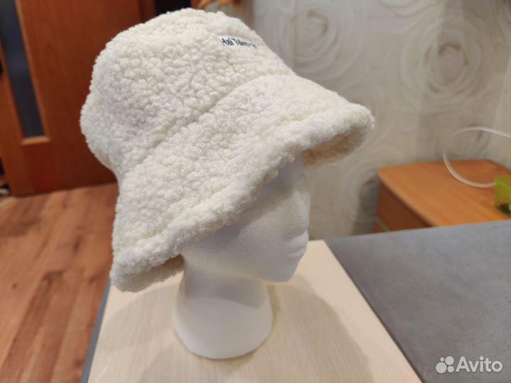 Панама меховая плюшевая