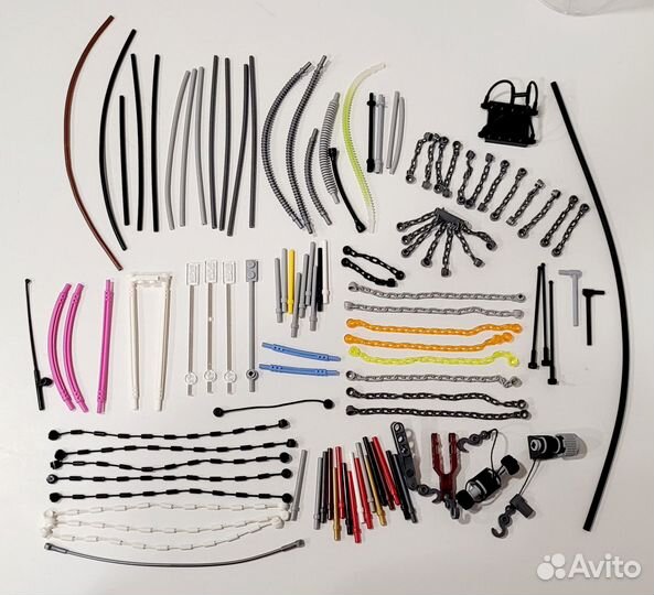 Lego цепи, лего палочки и прочее