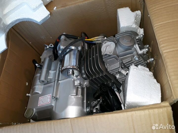 Новый. Двигатель 125сс. (R-N-1-2-3) и 1+1