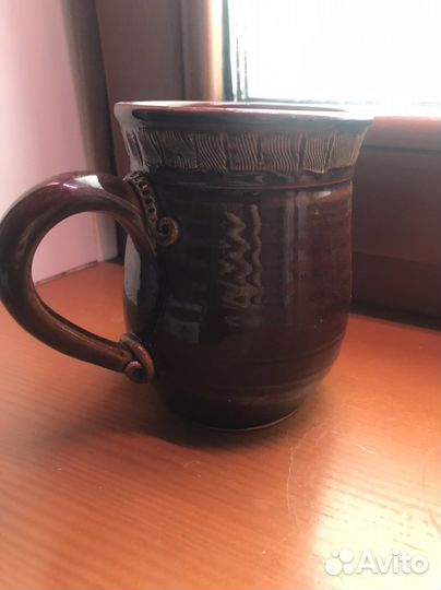 Кружка скопинская керамика