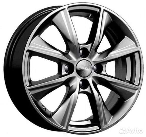 Скад Порту : 6x15 4*100 Et:50 Dia:60,1 графит