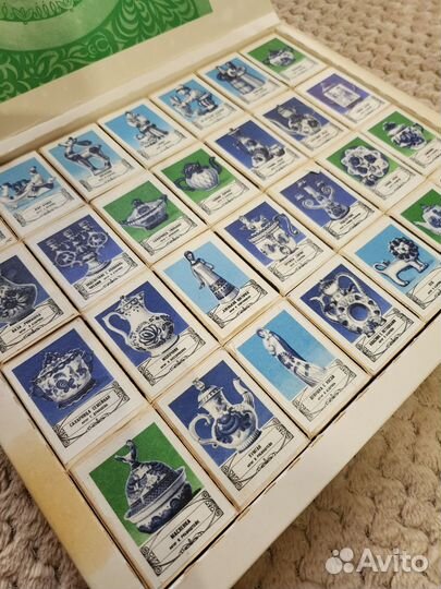 Спичные коробки и открытки Гжель Людмила Азарова