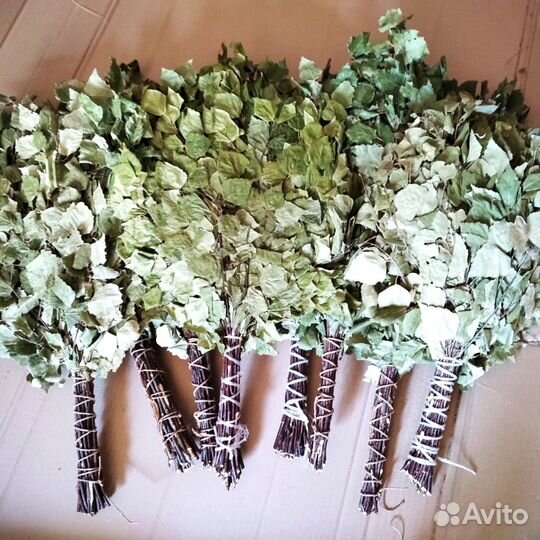 Веник дубовоберёзовые и берёзовые