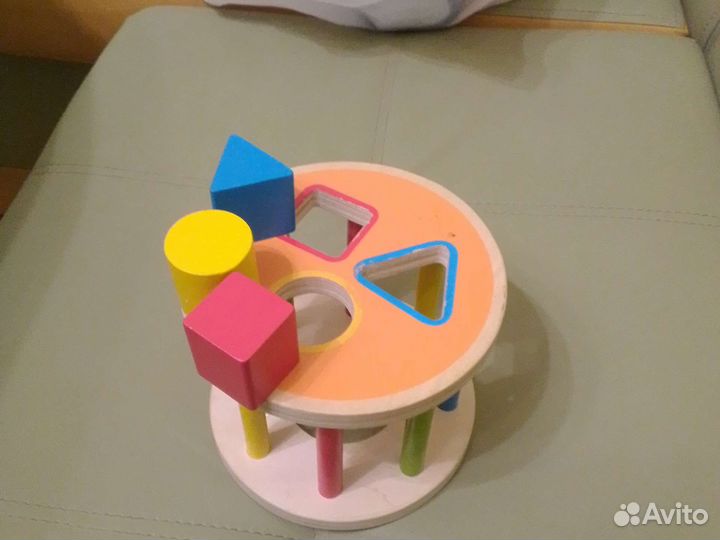 Развивающие деревянные игрушки пакетом