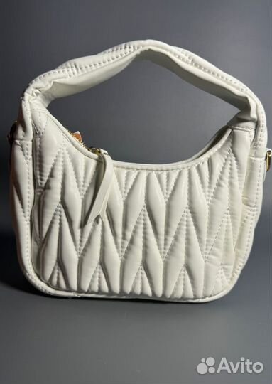 Сумка Miu Miu белая Люкс