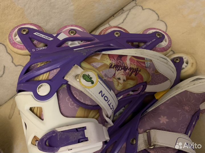 Ролики детские раздвижные 31-36 размер