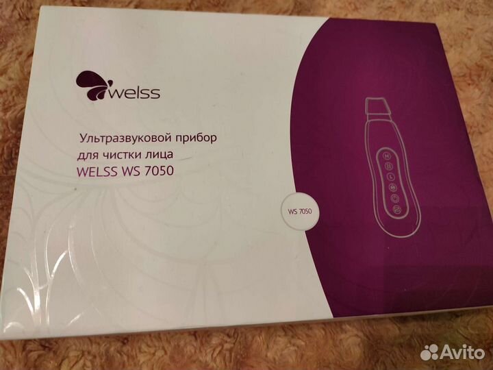 Прибор для чистки лица Wells 7050 (новый)