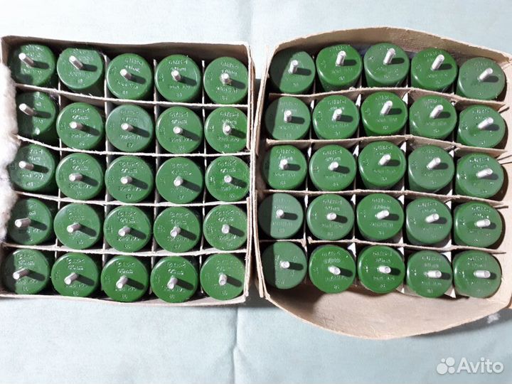 Новые конденсаторы / СССР