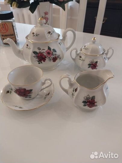 Сервиз чайный Чехословакия