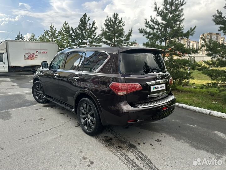 Infiniti QX56 5.6 AT, 2013, 136 000 км