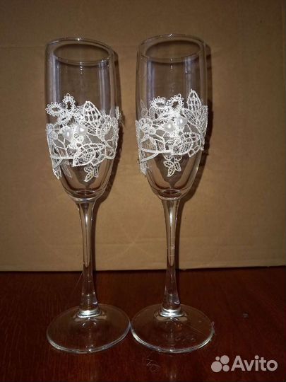 Фужеры свадебные