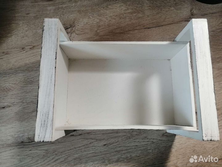 Коробка деревянная декоративная