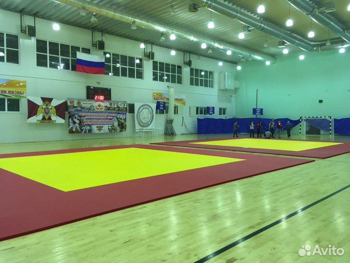 Ролл мат с поверхностью иск. кожа 40 мм для борьбы