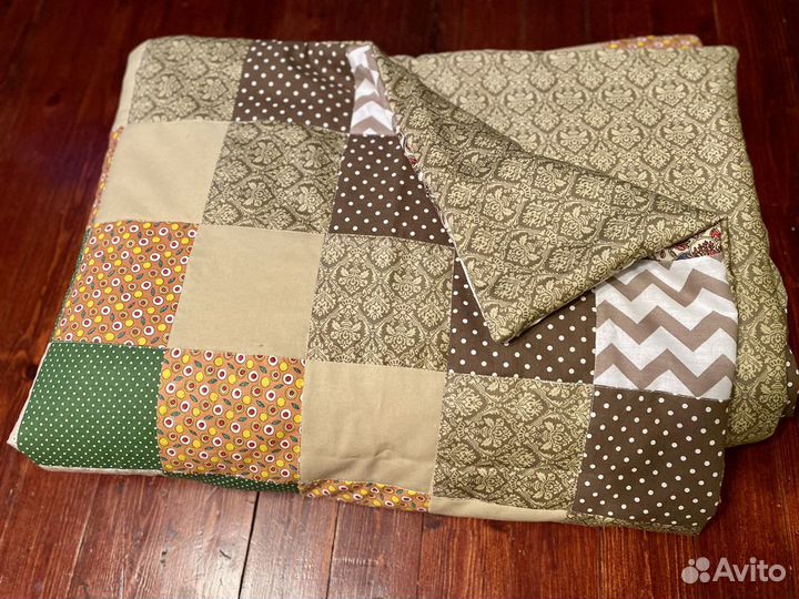 Одеяло лоскутное с наволочками