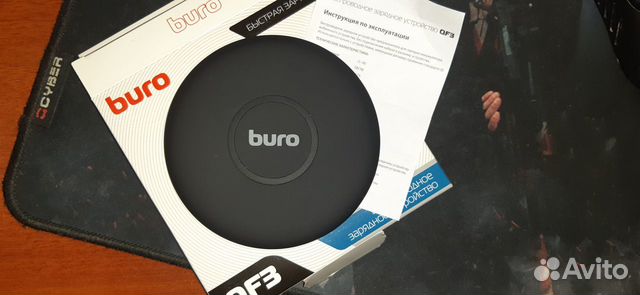 Buro QF3 QC3.0, 1.2A, черный