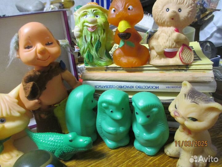 Детские игрушки СССР резиновые