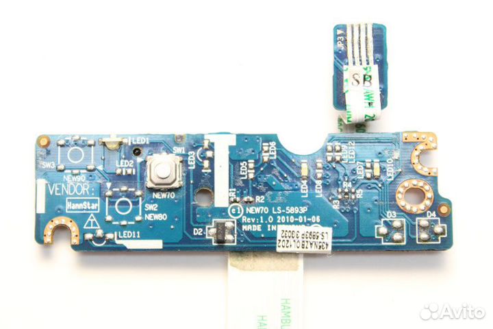 Плата включения NBX0000NE00 NEW70 LS-5893P для Ace