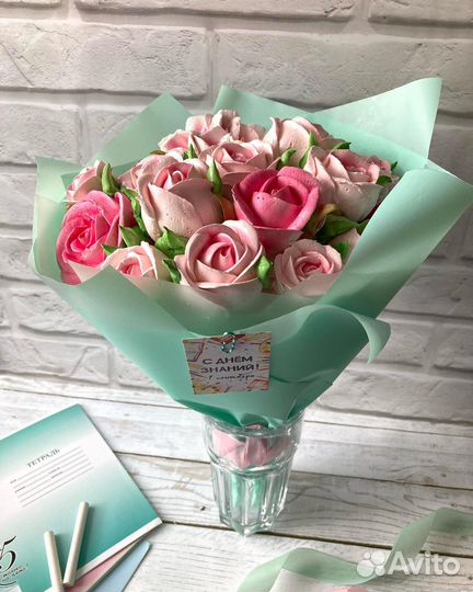 Букеты из зефира