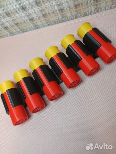 Патронташ на ружьё 12 калибр / 6 отсеков на скотче