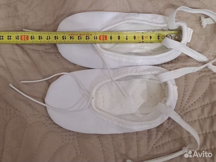 Купальник гимнастический и чешки/балетки