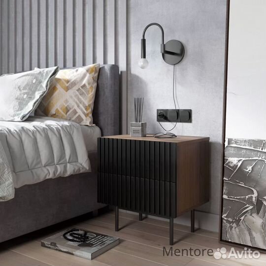 Тумба прикроватная Batista (лдсп, мдф)