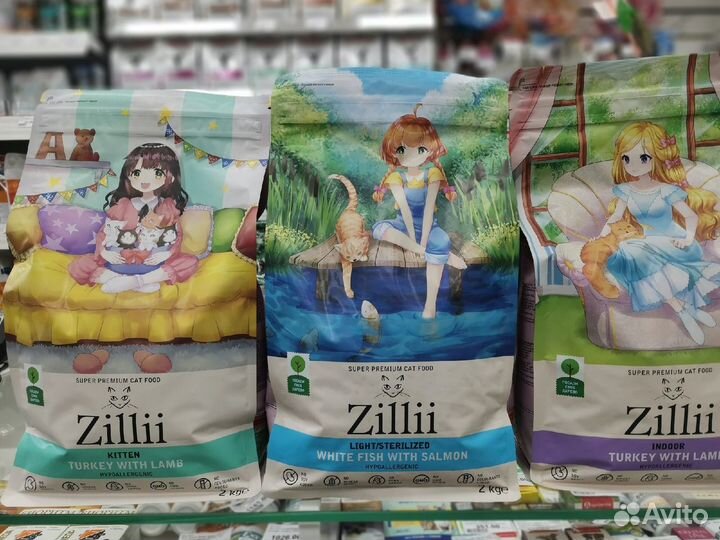 Корм для кошек и собак Zillii