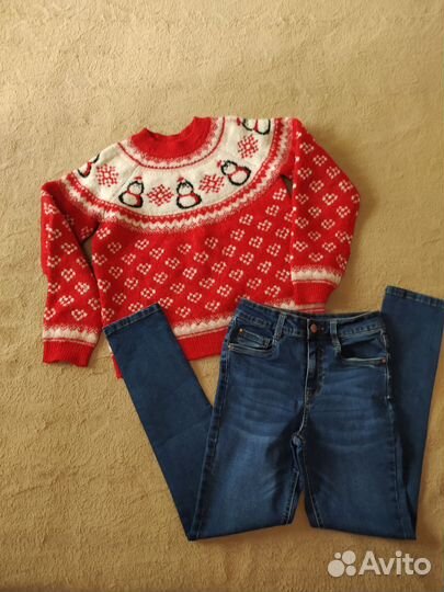 Пакет вещей для девочки 10-11-12 лет 140-152 см