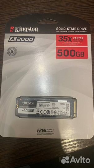 SSD Kingston A2000 500GB M2 SA2000M8