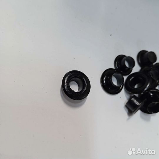 5000 шт. Люверсы металлические чёрные диаметр 5 мм