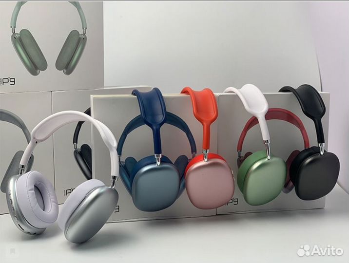 Наушники беспроводные блютуз P9 Macaron Headphones