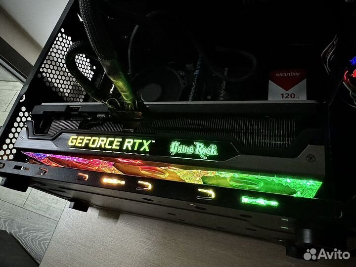 RTX 3070 8Gb GameRock OC. Отличное состояние