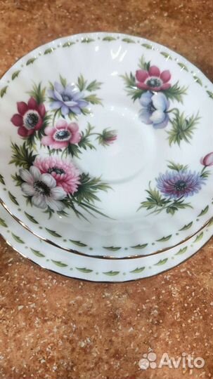 Чайная пара Royal Albert Март 1970 г. 12 месяцев