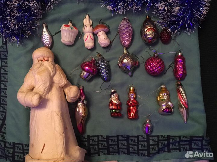 Советские елочные игрушки