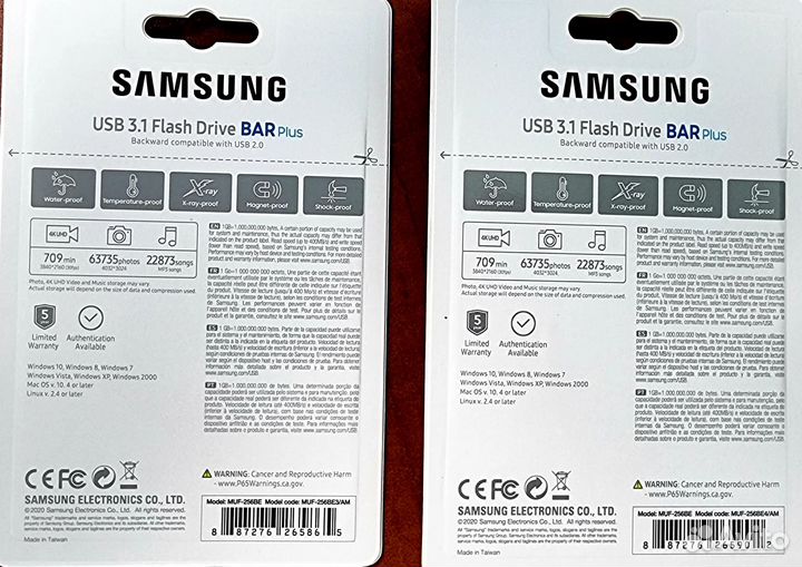 Флеш USB Samsung BAR Plus 256гб