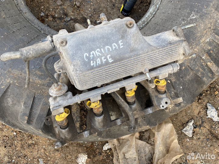 Выпускной коллектор toyota carina e 1.6