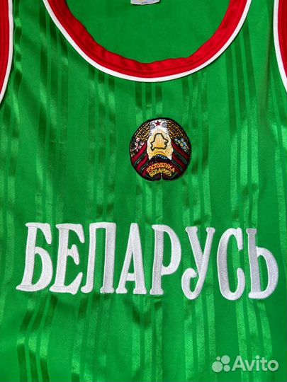 Майка Сборная Белоруссии Баскетбол Винтаж