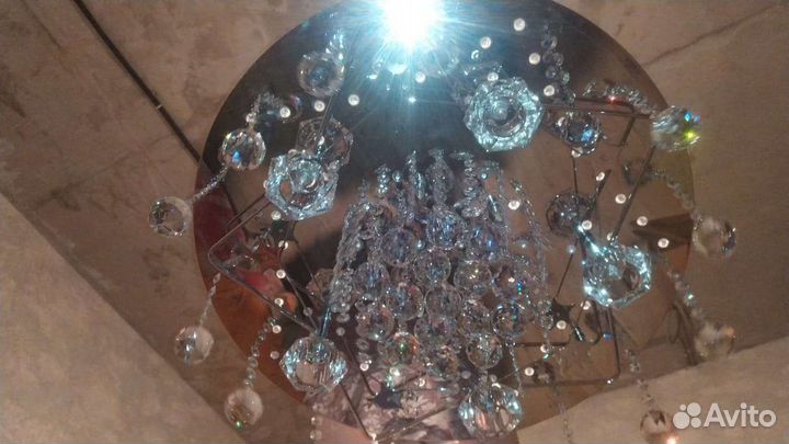 Зеркальная люстра