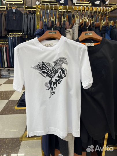 Футболка мужская hermes