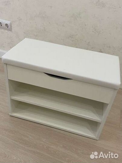 Обувница с мягким сиденьем