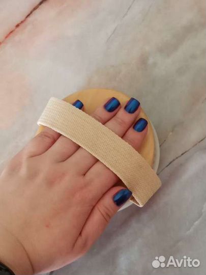 Массажная антицеллюлитная щётка круглая