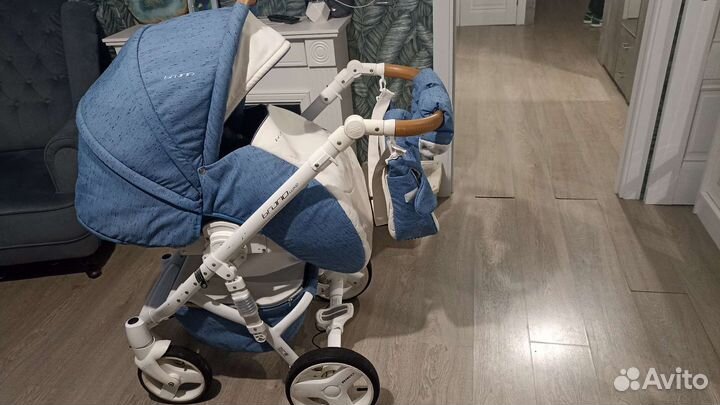 Коляска Riko bruno luxe 2 в 1