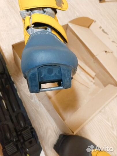 Комплект: лыжи, ботинки, палки