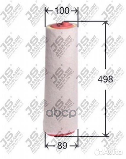 A0145 JS Asakashi Фильтр воздушный A0145 JS Asa