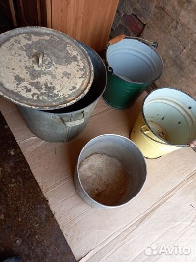 Посуда, блюда, тазы, ведра,кастрюли